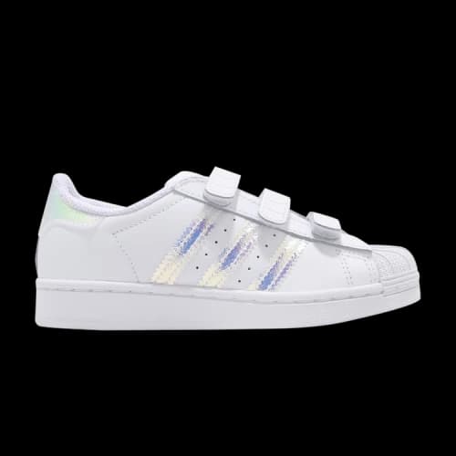 adidas Superstar J 'White Iridescent'
