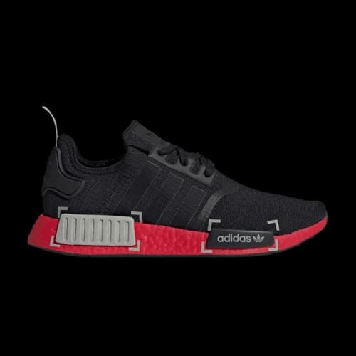 adidas NMD_R1 'Black Grey Scarlet' Sample