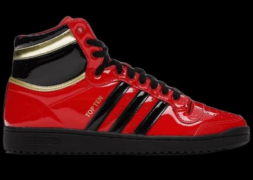 adidas Top Ten Hi Scarlet