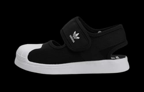 (PS) adidas Superstar 360 Sandals J 'Black White'