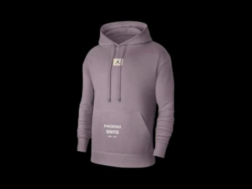 Jordan Phoenix Suns Courtside Hoodie Purple