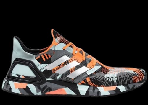 adidas Ultra Boost 20 Camo Orange Frost