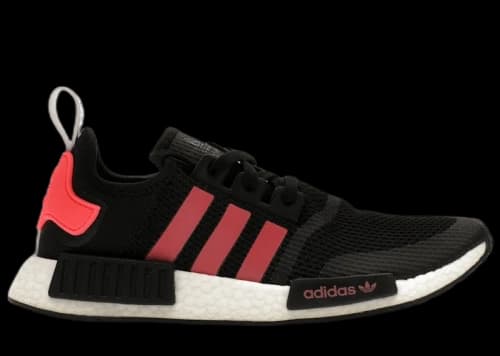 adidas NMD R1 Black Signal Pink White