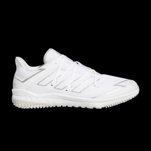 adidas Adizero Afterburner Turf 'White Silver Metallic'