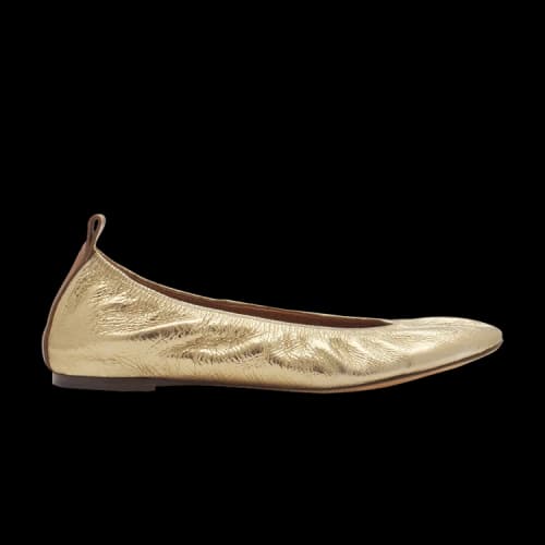 Lanvin The Ballerina Flat 'Gold' (Women's)