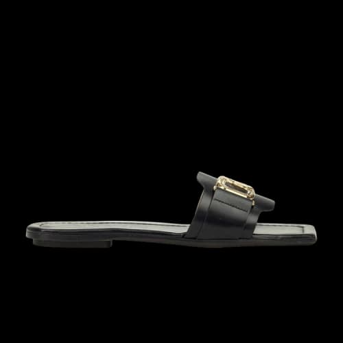 Lanvin Swan Slide 'Black' (Women's)
