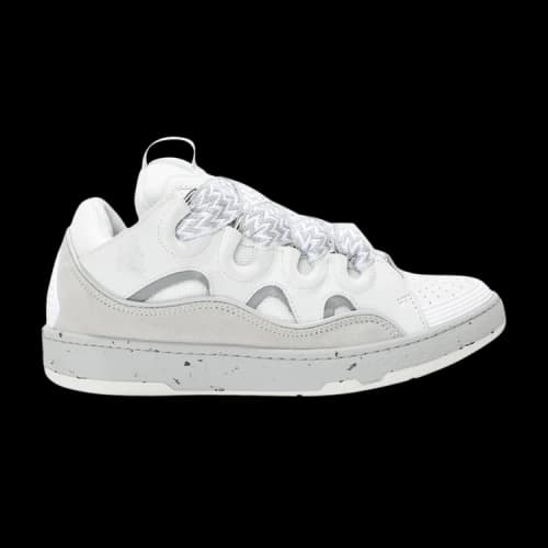 Lanvin Curb Sneakers 'White Grey' (Women's)