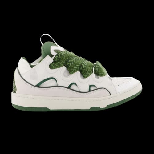 Lanvin Curb Sneakers 'White Khaki' (Women's)