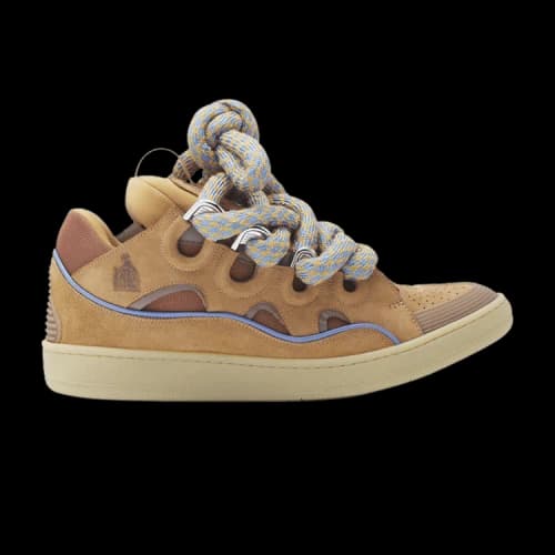 Lanvin Curb Sneakers 'Snake Laces - Camel' (Women's)