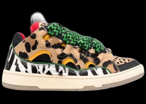 Lanvin Curb Sneakers Leopard Print (Women's)