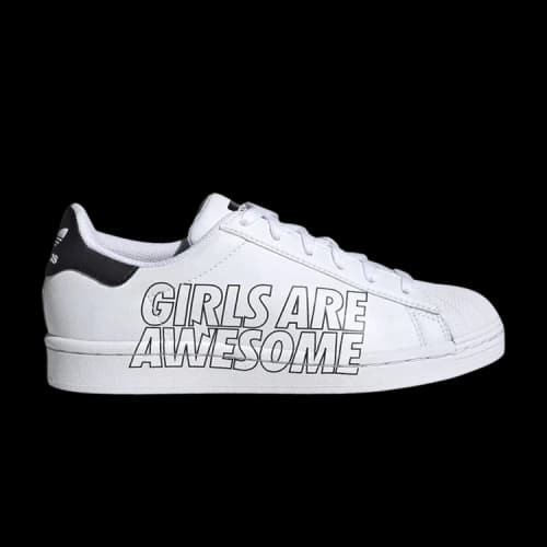 (GS) adidas x 032c Girls Are Awesome Superstar J 'Wordmark'