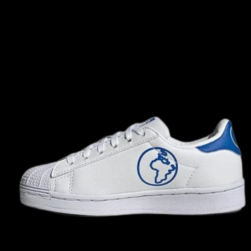 (PS) adidas originals Superstar 'White Blue'