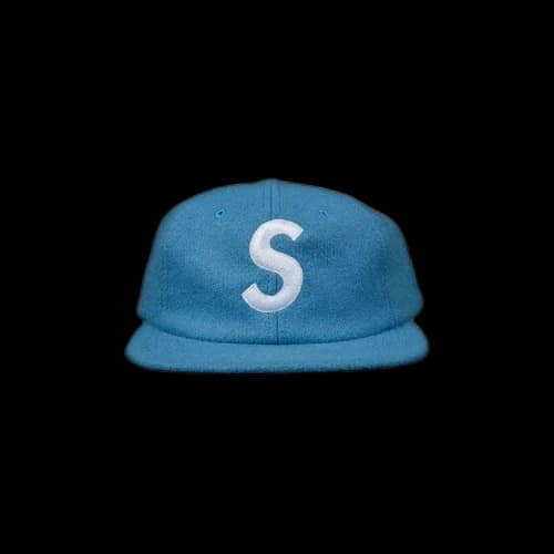 Supreme Wool S Logo Hat 'Light Blue'