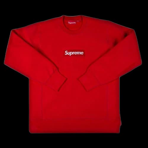 Supreme Box Logo Crewneck 'Red'