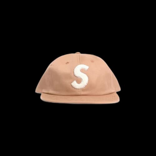 Supreme Chenille S-Logo 6 Panel 'Coral'