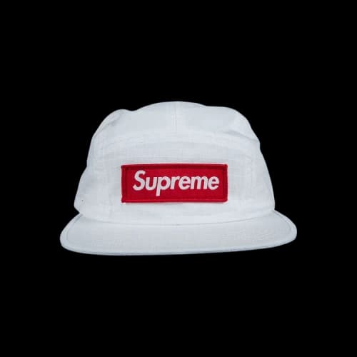 Supreme Metal Ring Camp Cap 'White'
