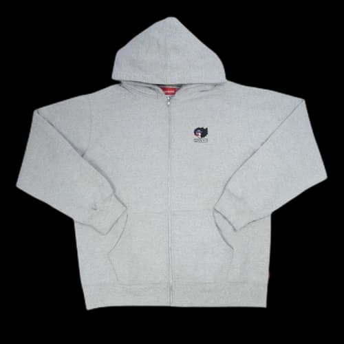 Supreme Gonz Ramm Zip Up Sweatshirt 'Heather Grey'