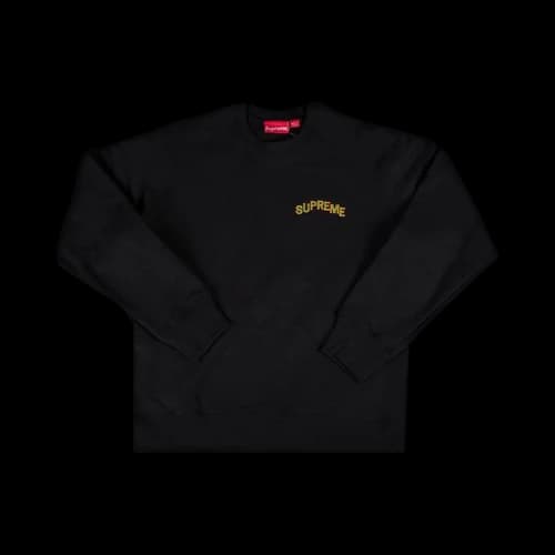 Supreme Step Arc Crewneck 'Black'