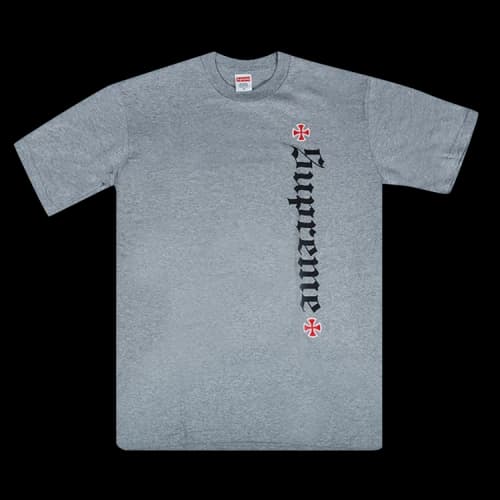 Supreme Independent Old English Tee 'Heather Grey'