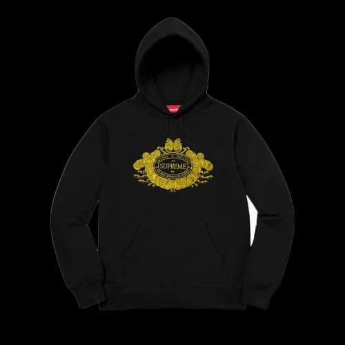 Supreme Love Or Hate Hooded Sweatshirt 'Black'