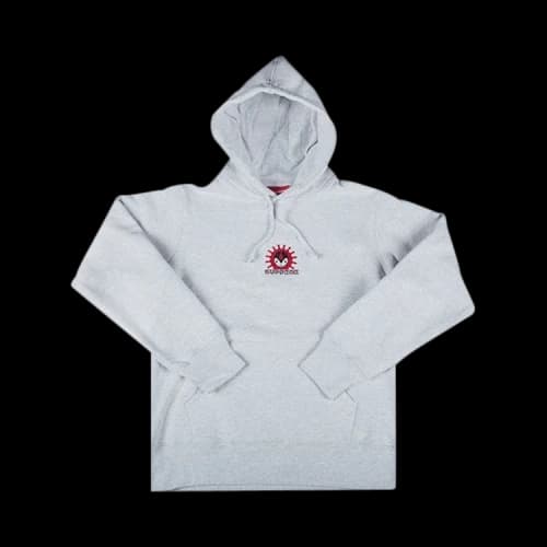 Supreme Vampire Hooded Sweatshirt 'Ash Grey'