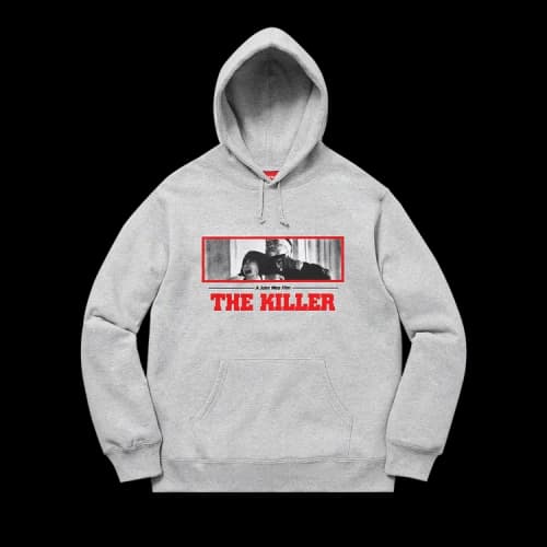 Supreme The Killer Hooded Sweatshirt 'Heather Grey'