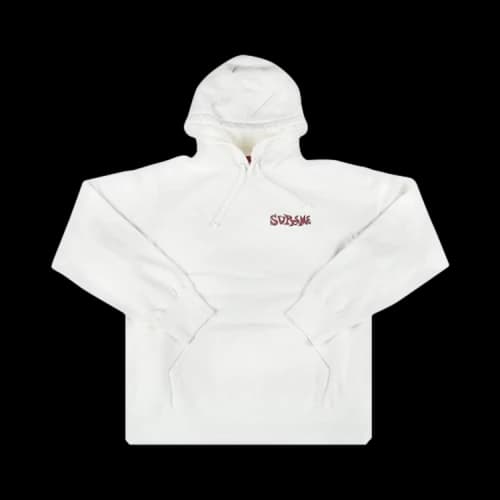 Supreme Portrait Hooded Sweatshirt 'White'