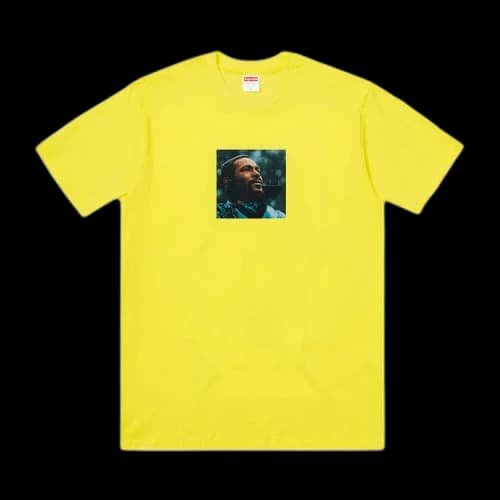 Supreme Marvin Gaye Tee 'Yellow'