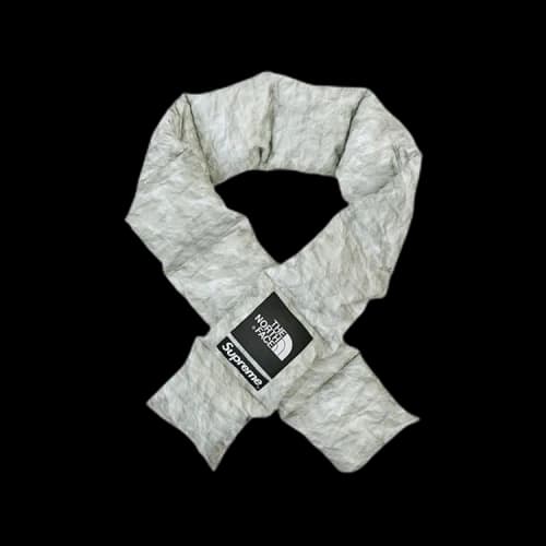 Supreme x The North Face 700-Fill Down Scarf 'Paper Print'