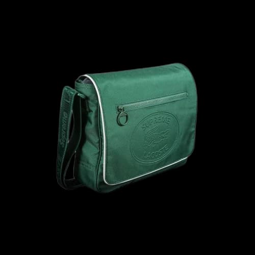 Supreme x Lacoste Small Messenger Bag 'Green'