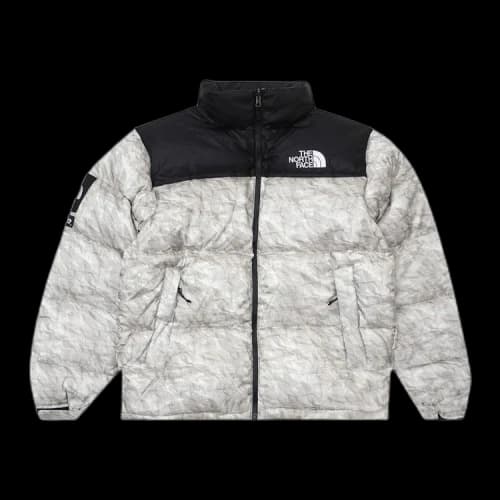 Supreme x The North Face Nuptse 'Paper Print'