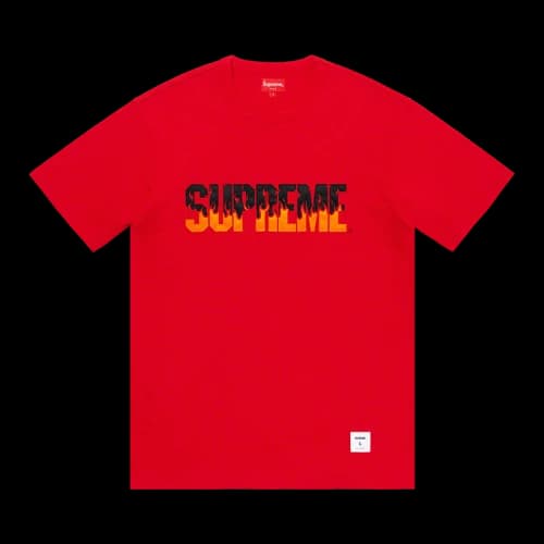 Supreme Flames Tee 'Red'