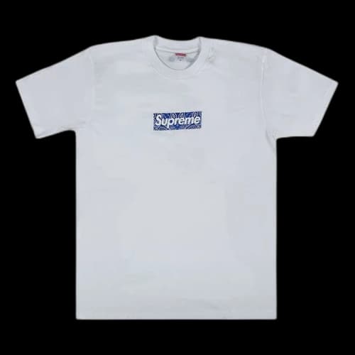 Supreme Bandana Box Logo Tee 'White'
