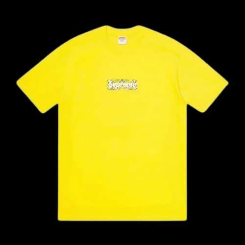 Supreme Bandana Box Logo Tee 'Yellow'