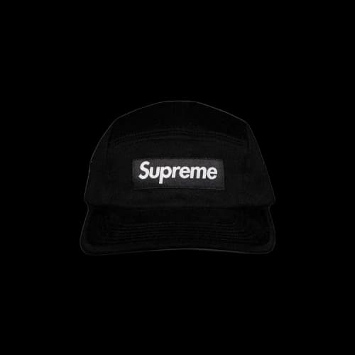 Supreme Wool Camp Cap 'Black'