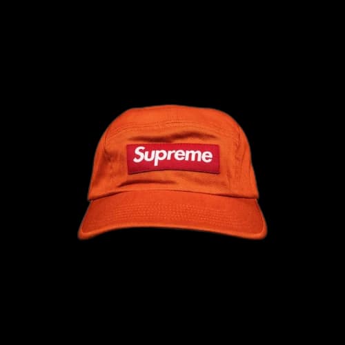 Supreme Washed Chino Twill Camp Cap 'Burnt Orange'
