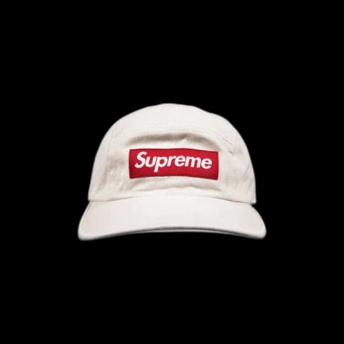 Supreme Washed Chino Twill Camp Cap 'Natural'