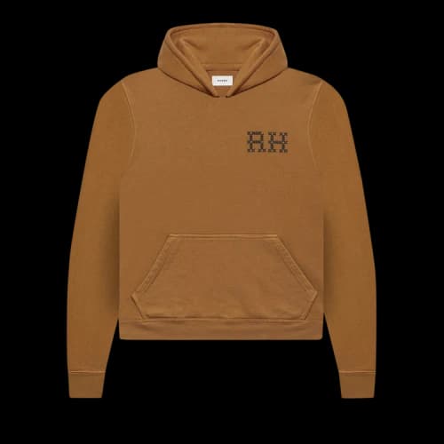 Rhude Spiral Woman Hoodie 'Tan'