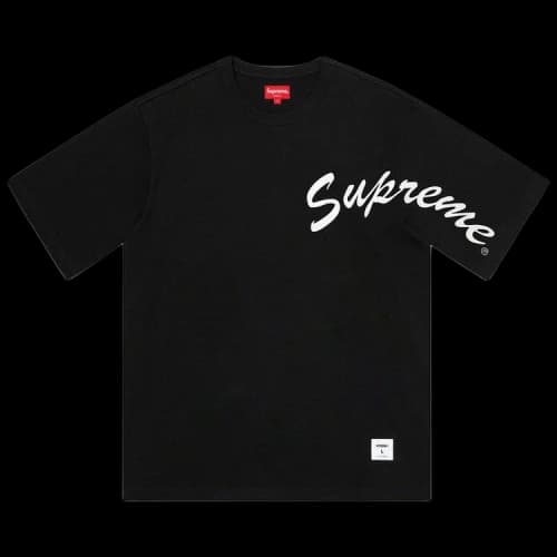 Supreme Shoulder Arc Short-Sleeve Top 'Black'
