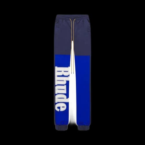Rhude Logo Flight Pant 'Blue/Navy'