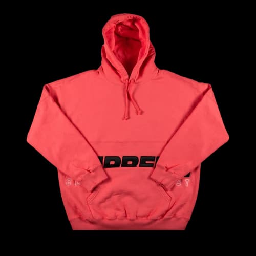 Supreme Best Of The Best Hooded Sweatshirt 'Bright Coral'