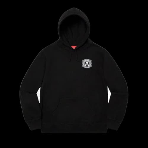 Supreme Anti Hooded Sweatshirt 'Black'