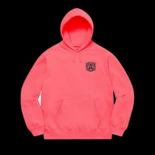 Supreme Anti Hooded Sweatshirt 'Bright Coral'