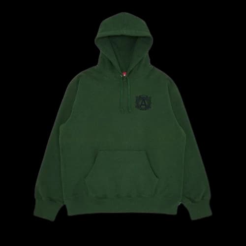 Supreme Anti Hooded Sweatshirt 'Green'
