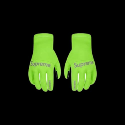 Supreme WINDSTOPPER Gloves 'Bright Green'