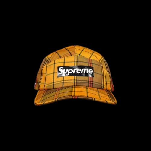 Supreme GORE-TEX Tech Camp Cap 'Gold Plaid'