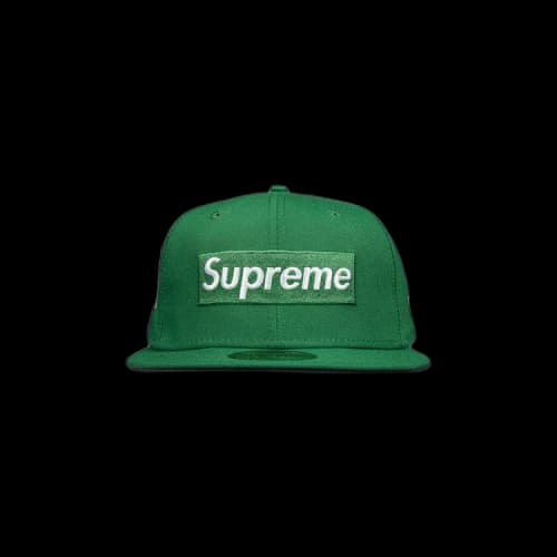 Supreme x New York Yankees Box Logo New Era 'Green'