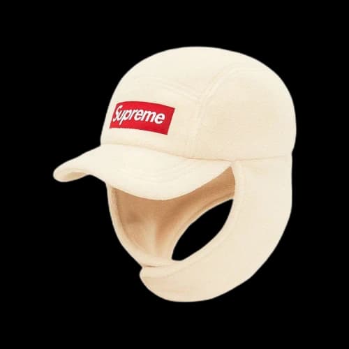 Supreme Polartec Earflap Camp Cap 'Natural'