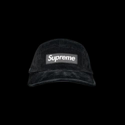 Supreme GORE-TEX Corduroy Camp Cap 'Black'