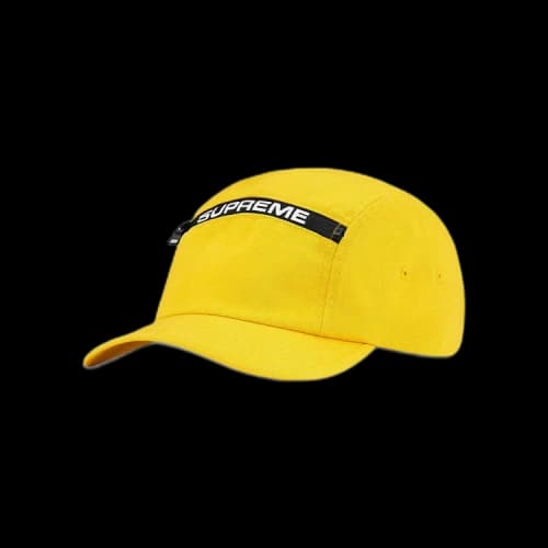 Supreme Top Zip Camp Cap 'Yellow'